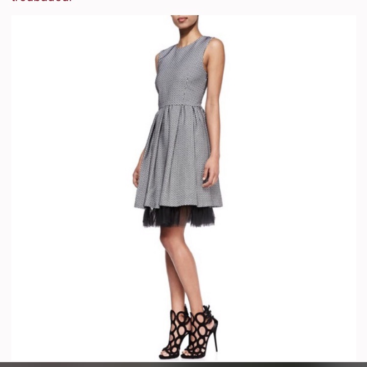 Nwt Troubadour Cap Cana Sleeveless Jacquard Dress
